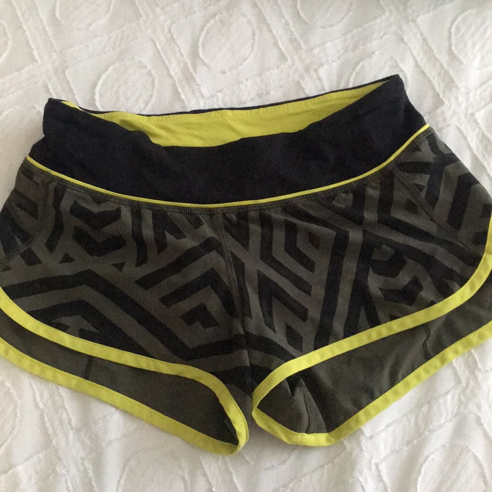 Lululemon speed shorts